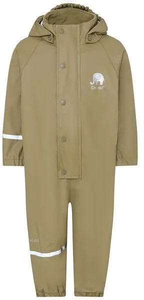 CeLaVi Regnoverall Basic Khaki - Storlek 70